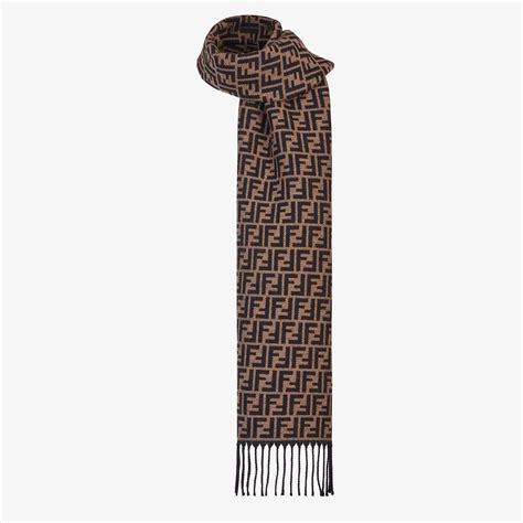 fendi logo stole|real real Fendi scarf.